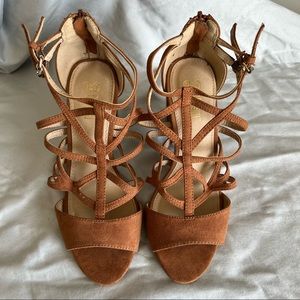 Brash Suede Heels